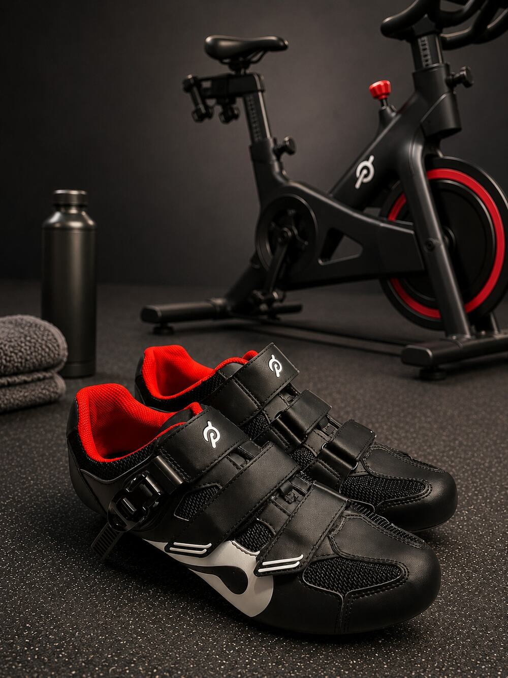 PELOTON Delta Cycling Shoes Size 44 Mens 10.5 Black Indoor Spin